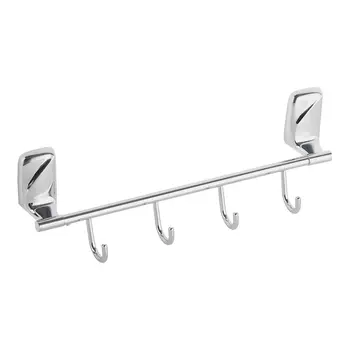 Вешалка для ванной Fora Flower 4 крючка на шуруп металл хром (FOR-FL004/6888)