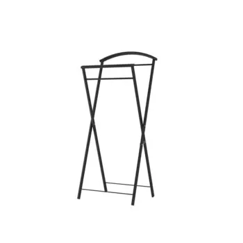 Вешалка напольная костюмная металлическая 15 крючков черная ЗМИ Контур