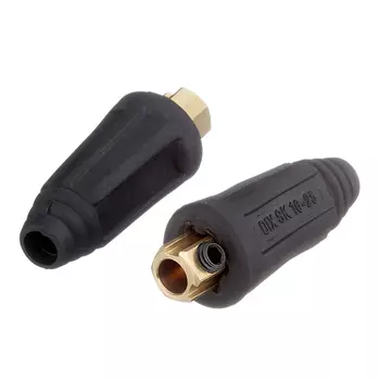 Вилка сварочного кабеля Quattro Elementi ТК 16-25 до 200 А (2 шт.) (771-176)