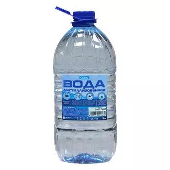Вода дистиллированная Glanz 5 л
