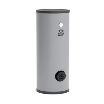 Водонагреватель накопительный Gekon Inox косвенного нагрева 200 л 30 кВт напольный вертикальный
