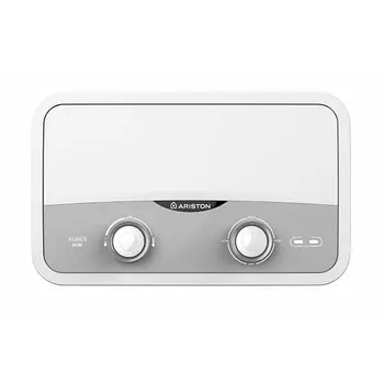 Водонагреватель проточный Ariston Aures Combi электрический 5,5 кВт горизонтальный