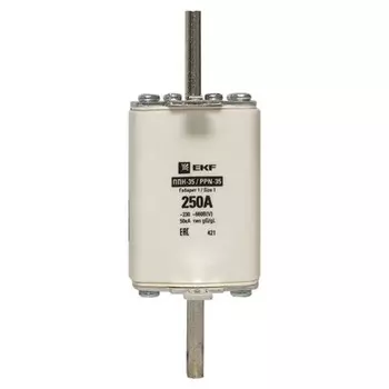 Вставка плавкая EKF ППН-35 250А 50 кА 660 В (fus-35/250)