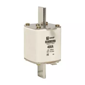 Вставка плавкая EKF ППН-37 400А 50 кА 660 В (fus-37/400)