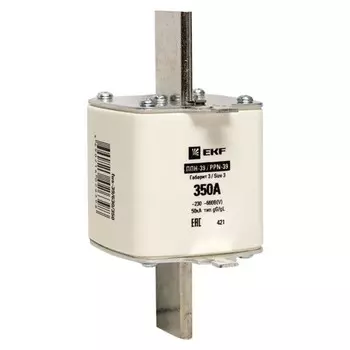 Вставка плавкая EKF ППН-39 350А 50 кА 660 В (fus-39/630/350)