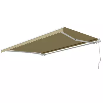 Выдвижной навес маркиза 4х3 м Sunset Boutique Belvedere темно-бежевый