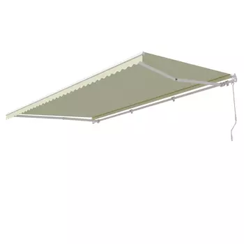 Выдвижной навес маркиза 5х3 м Sunset Boutique Tate светло-бежевый