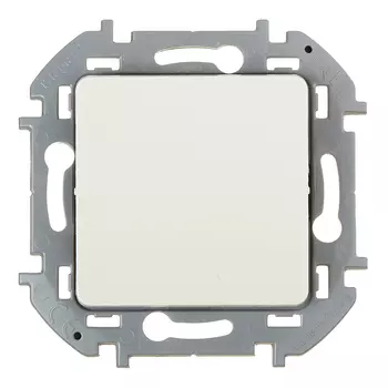 Выключатель Legrand Inspiria одноклавишный встраиваемый слоновая кость (673601)