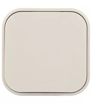 Выключатель Legrand Quteo одноклавишный накладной слоновая кость (782230)