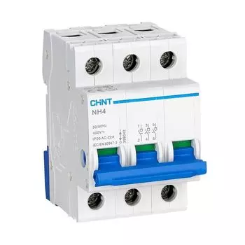 Выключатель нагрузки Chint NH4 (398044) 3P 63А 230 В на DIN-рейку