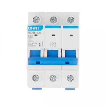 Выключатель нагрузки Chint NXHB-125 3P 63А 500 В на DIN-рейку (193183)
