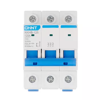 Выключатель нагрузки Chint NXHB-125 3P 125А 500 В на DIN-рейку (193186)