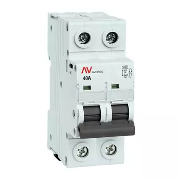 Выключатель нагрузки EKF Averes AVN 2P 40А 230 В на DIN-рейку (avn-2-40-av)