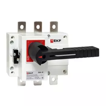 Выключатель нагрузки EKF PowerSwitch 3P 250А 400-690 В на монтажную плату (psds-250-3)