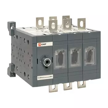 Выключатель-разъединитель EKF TwinBlock 3P 200А 400-690 В на монтажную плату (tb-s-200-3p-rev)