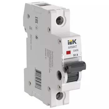 Выключатель-разъединитель IEK Armat SWN 1P 32А 230 В на DIN-рейку (AR-SWN-1-032)
