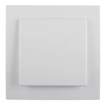 Выключатель Svet одноклавишный встраиваемый белый (0604-00011)