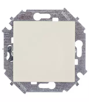Выключатель Simon 15 одноклавишный встраиваемый слоновая кость (1591101-031)