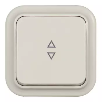 Выключатель Svet одноклавишный накладной бежевый (EV0361-7312)