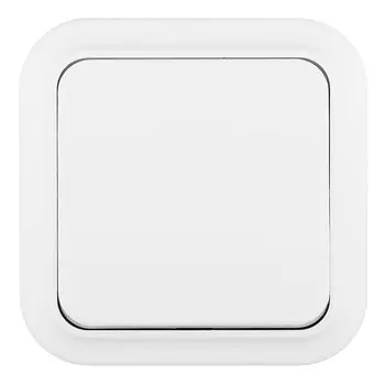 Выключатель Svet одноклавишный накладной белый (EV 0366-5510)