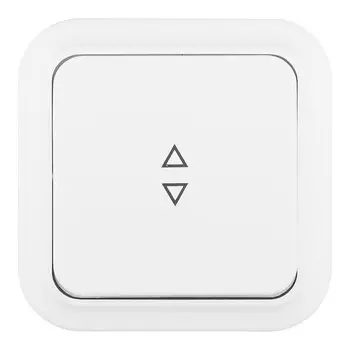 Выключатель Svet одноклавишный накладной белый проходной (EV 0366-7510)