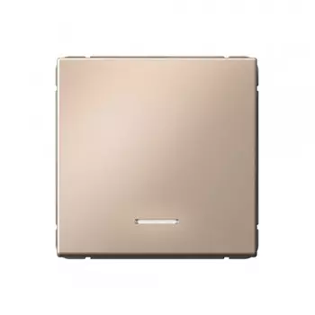 Выключатель Systeme Electric ArtGallery одноклавишный встраиваемый песочный с подсветкой (GAL001213)