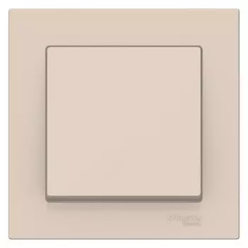 Выключатель Systeme Electric AtlasDesign одноклавишный встраиваемый бежевый (ATN000212)