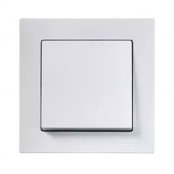 Выключатель Systeme Electric AtlasDesign одноклавишный встраиваемый жемчуг (ATN000412)