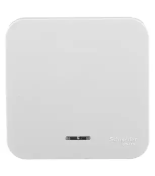 Выключатель Systeme Electric Blanca одноклавишный накладной белый с подсветкой (BLNVA101111)