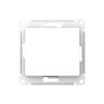 Выключатель Systeme Electric Glossa одноклавишный встраиваемый белый (GSL000115)
