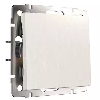 Выключатель Werkel одноклавишный встраиваемый перламутровый рифленый (a051168)