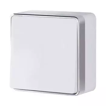 Выключатель Werkel Gallant одноклавишный накладной белый проходной (a051570)