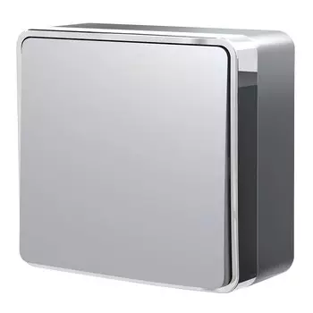 Выключатель Werkel Gallant одноклавишный накладной серебряный (a052768)