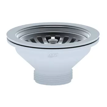 Выпуск для мойки АНИ пласт 3 1/2х115 мм с решеткой (M250)