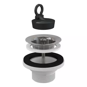 Выпуск для раковины Alcadrain 1 1/4" белый (A31)