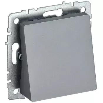 Вывод кабеля IEK Brite МВ10-БрС встраиваемый сталь (BR-VK10-0-K46)