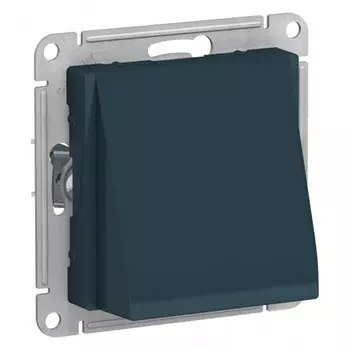 Вывод кабеля Systeme Electric AtlasDesign встраиваемый изумруд (ATN000899)