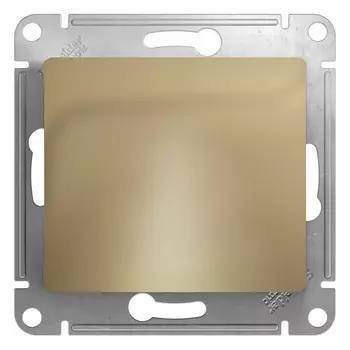 Вывод кабеля Systeme Electric Glossa встраиваемый титан (GSL000499)