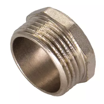Заглушка CTM 1 1/2 НР(ш) латунная