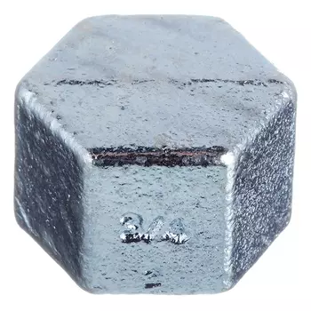 Заглушка Gebo Platinum (300-5V) 3/4 ВР(г) чугунная оцинкованная