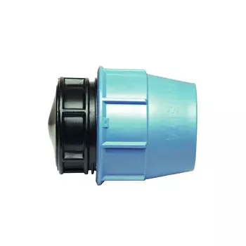 Заглушка ПНД Unidelta компрессионная 40 мм