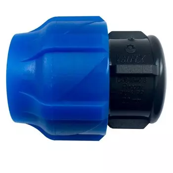 Заглушка ПНД Valfex компрессионная 40 мм