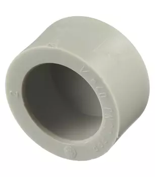 Заглушка полипропиленовая FV-Plast 40 мм серая (229040)