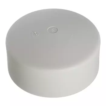 Заглушка полипропиленовая FV-Plast 63 мм серая (229063)