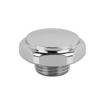 Заглушка правая SR Rubinetterie 1/2 НР(ш) для радиатора хром (0322-1500C000)