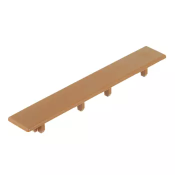 Заглушка торцевая Grinderdeco 25х150 мм для доски карамель ДПК пластиковая бежевая (10 шт.)