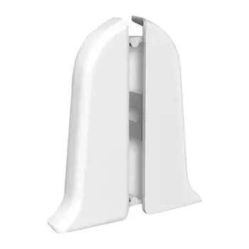 Заглушка торцевая Ideal Классик 70 мм белая левая-правая (2 шт.)