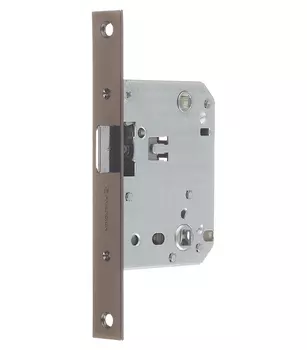 Замок врезной Palladium 170 AB для межкомнатной двери под фиксатор античная бронза