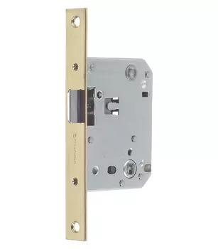 Замок врезной Palladium 170 PB для межкомнатной двери под фиксатор латунь