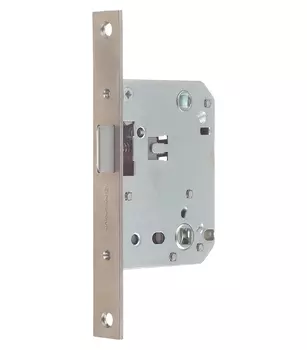 Замок врезной Palladium 470 PN для межкомнатной двери под фиксатор перламутровый никель